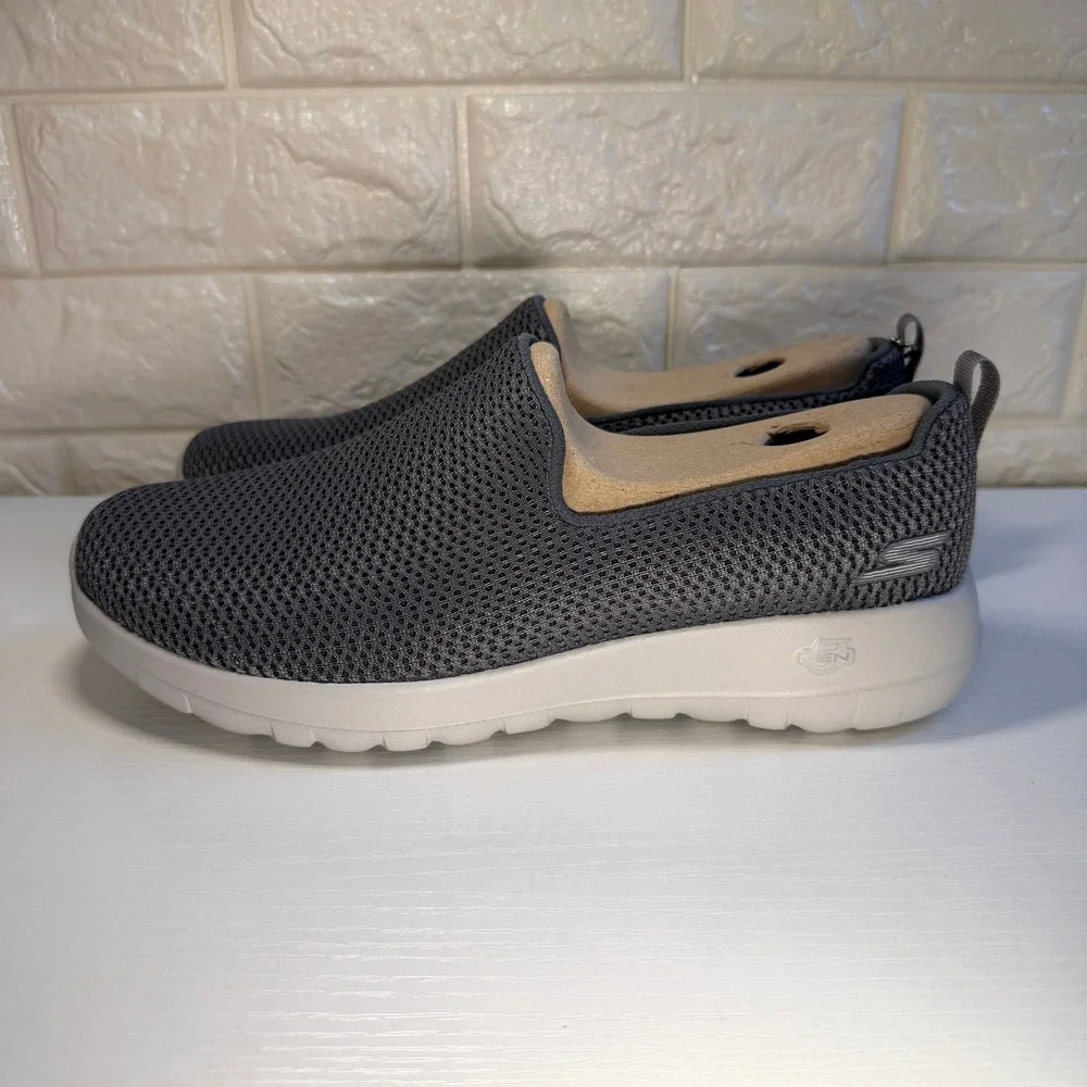 Skechers GOwalk Joy Womens 9.5 Wide Charcoal New Walking Shoes 15600W